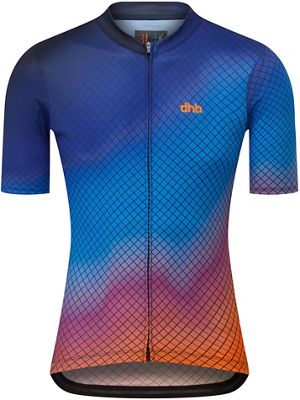dhb Blok Short Sleeve Jersey - Prism - Navy Blazer - XXL, Navy Blazer